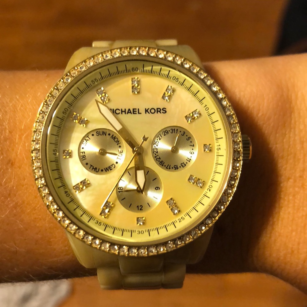 Michael Kors gold tone watch